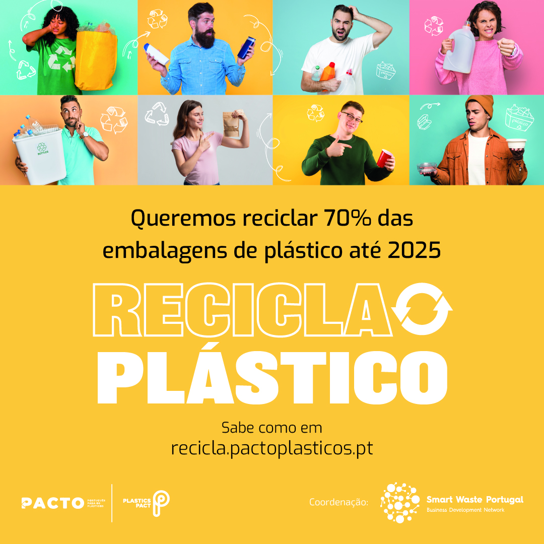 Pacto Português para os Plásticos lança a nova campanha “Recicla o Plástico”